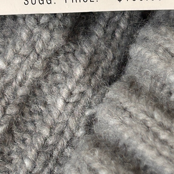 BCBG MAXAZARIA New with tags gray wrap cardigan with belt size Large 160 retail - Picture 3 of 8